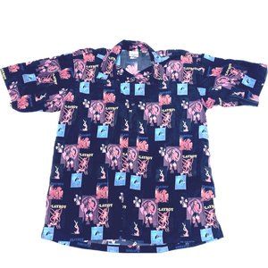 Vintage Playboy Magazine Cover Men's Shirt XL NEW